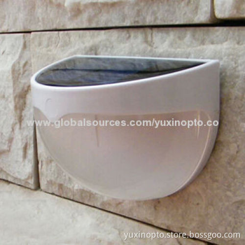 PIR and light sensor LED solar garden light